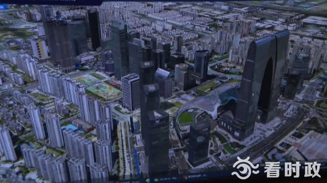 蘇州市の3Dデジタルツインモデル